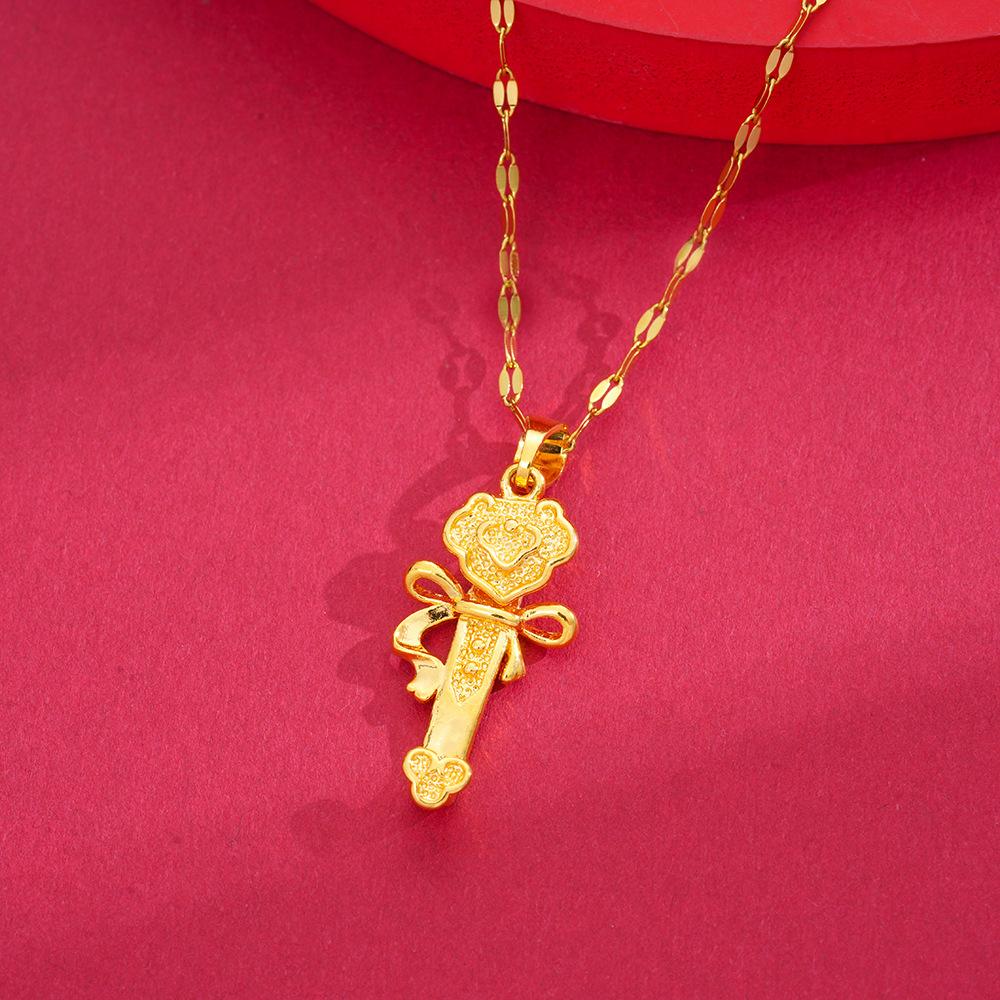 

Ожерелье, Маленький слиток, Безопасный замок, Подвесной замок Аксессуары Аксессуары