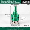 Dry Cutting Diamond Hole Cutter Triangular Shank Stone Hole Saw Hole Saw  Slate Cutting