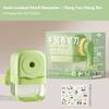 Macaron Colored Pencil Sharpener Student Hand-Crank Pencil Sharpener Large Diameter Drawing Stationery Cute School Supplies