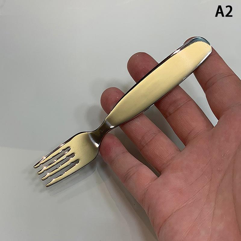 1PC Portable Spoon Fork Outdoor Tableware Travelling Camping Stainless Steel Cutlery Set For Hiking Outdoor Camp Cooking Supply
