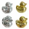 Creative Cute Duck Disco Ball Reflective Christmas Decoration Duck  Home Decor