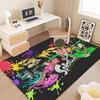 Game Splatoon Floor Mat Floor Mat INS Style Soft Bedroom Floor House Laundry Room Mat Anti-skid Household Carpets