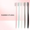 10pcs Toothbrush Set Adult Soft Travel   Cleaning Teeth Oral Care for Home and Travel Use Black White Pink Blue Gray