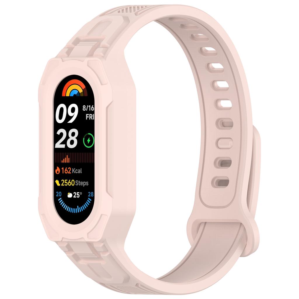 Armband+Hülle für Xiaomi Mi Band 10 9 8 NFC miband Uhrenzubehör Sport Silikonarmband Handgelenkgurt pulseira correa Mi band 10