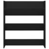 Einfacher Wandmontierter Schuhschrank Für Den Flur Mit Mehreren Ablageflächen, 80x18x90 Cm