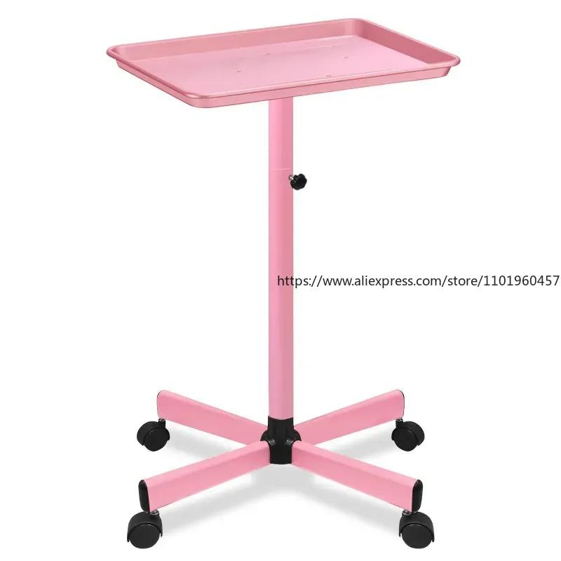 New Solid Color Hairdressing Handcart Beauty and Hairdressing Storage Tray Cross-border Home Hair Salon Storage Tool Cart