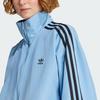 Adidas Originals Loose Fit Stand Collar Zip Long Sleeve Jacket Women jackets JY2638