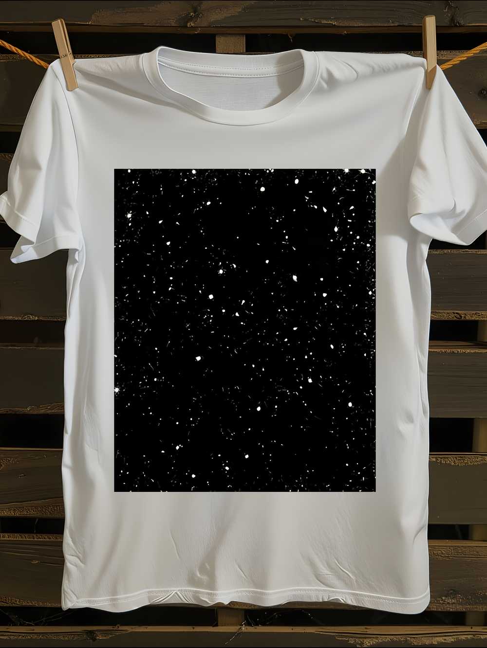 Elegant Casual Crew Neck T-Shirt L