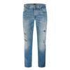 Mens Distressed 5 Pockets Slim Jeans