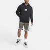 Sweatshirts Men's Black Hooded Moderate Regular CV6147-010