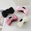 Korean Style Double-Sided Large Bow Hair Claw Clip - Exquisite Shark Clip for Women