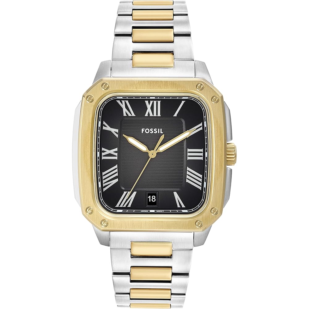 Мужские многоцветные часы Fossil Crosby FS6123