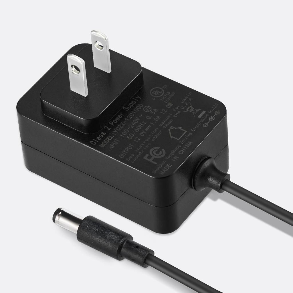 12V 1A/2A/3A Power Adapter & 5V 1A/2A/12V 2A/5A Cable for Fan/Router