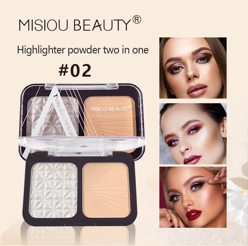 Misiou Beauty Rebelling, wasserfestes und schweißhemmendes Öl, langanhaltender Concealer, Make-up und Outline-Highlight-Puderreparaturen