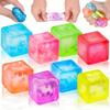 Colorful Cube Squeeze Toys Stress Relief