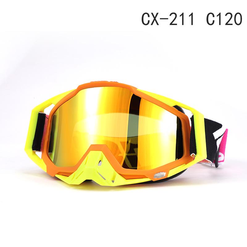 Gafas de Moto y Esquí a Prueba de Viento Transfronterizas: 100% Todoterreno, Equitación al Aire Libre y Protección para Descenso