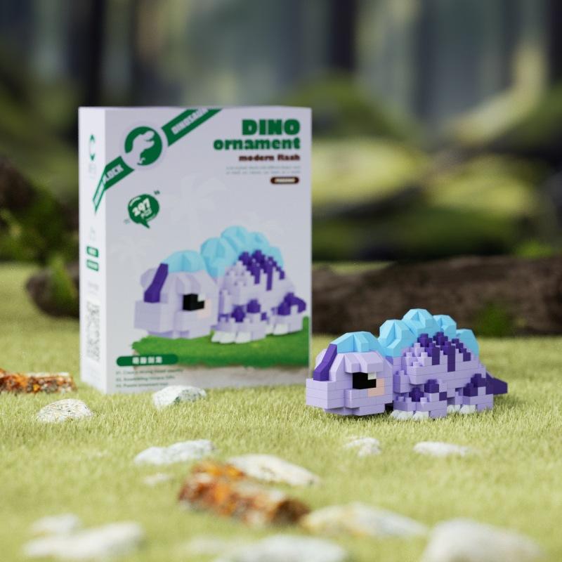 Adults Dinosaur Micro Building Blocks Educational Construction Set for Kids Boys 8 Year Old DIY Block Assembling Toy Home Decor