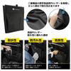 Fastening Front and Rear Seat Magnetic Trash Can for Crown Cars Slim Double Fastening with Hook and Flexible Installation Inside the PU Car Includes