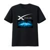 Spacex Starlink Design Heren T-shirt Ronde Hals Zomer Casual vintage Gewassen Ademend grafisch homme streetwear Zacht Veelzijdig