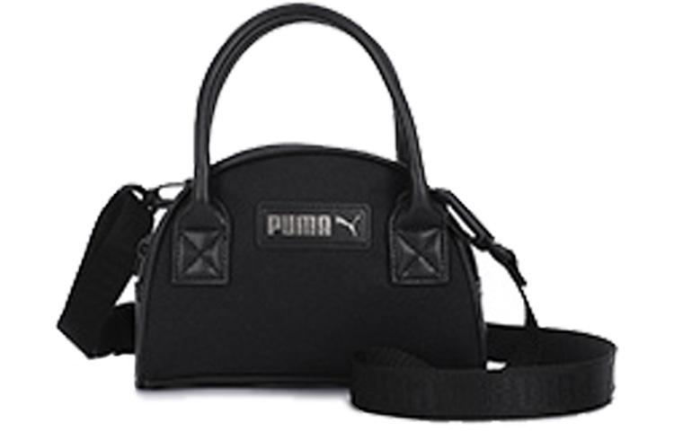 PUMA Artificial Leather Handbag, Shoulder Bag, Crossbody Bag Regular Women s Black 078742-01