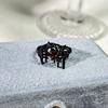 Halloween Themed Dark Vibe Ghost Spider Personality Ring Genderless Punk Niche Trendy Cool Ring