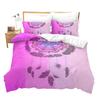 Cartoon Dreamcatcher Duvet Cover Set Single King Feather Bedding Set Microfiber Bohemian Comforter Cover For Girls Women Room