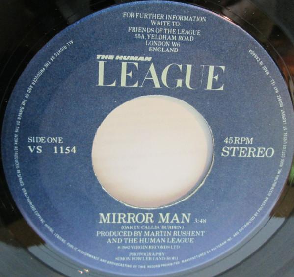 

7inch Record HUMAN LEAGUE Mirror Man VS1154 VIRGIN 1982 Canada Dance Electronica Used
