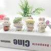 Cartoon Rabbits Silicone Molds Crafts Ornament Plasters Mold Handmade Scented Candle Mould Home Decorations Tool