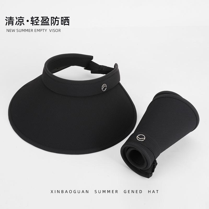 Large Wrap-around Brim Sun Hat Summer Outdoor Travel Sun Hat Cycling Face Cover Empty Top Hat Children