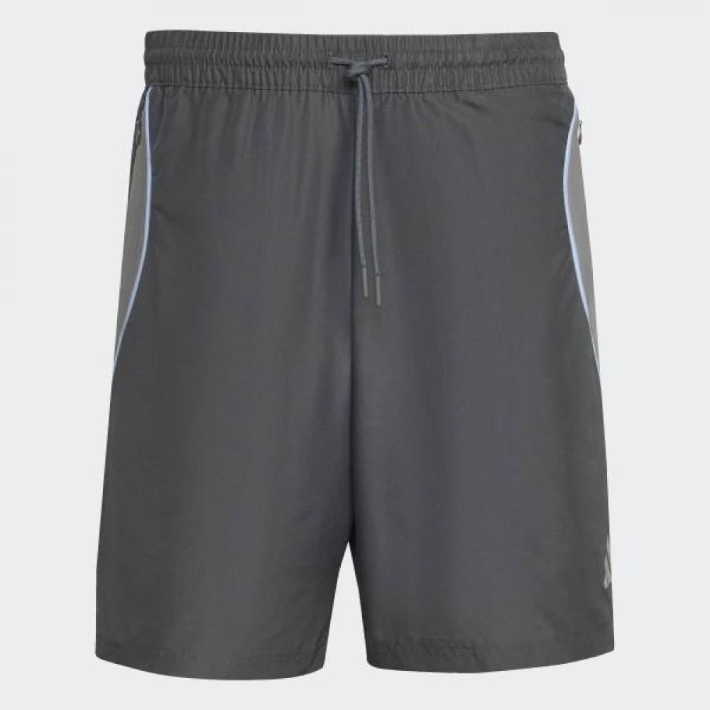 AdidaS Men S Woven Short pantS Regular Fit Stadium ShortS Gray