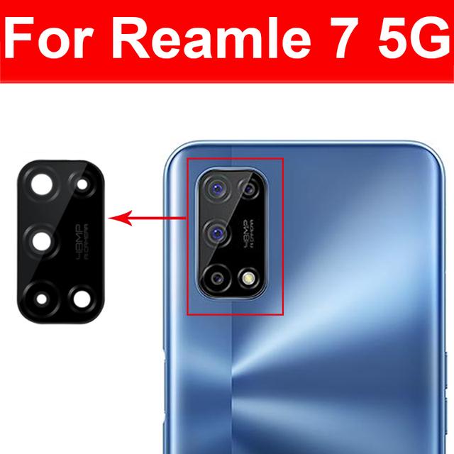 Back Rear Camera Glass Lens For Realme 8 Pro 6 7 3i 5i 6i 7i 1 2 3 5 5s 6s  Global 5G Rear Glass Lens Replacement Parts