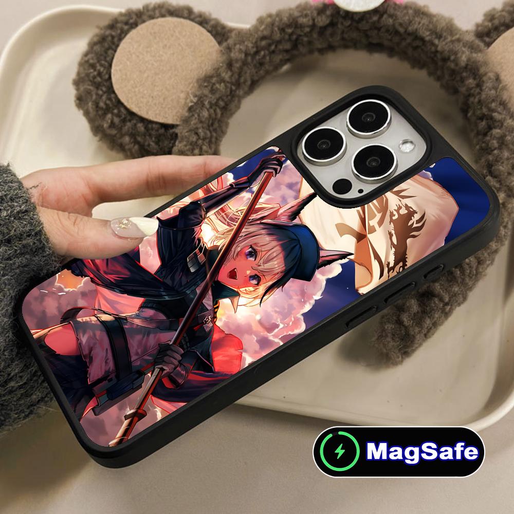 Arknights Grani Matte Surface Magsafe Mobile Phone Case for iPhone 17 16 15 14 13 12 11 Air Pro Max Plus Colorful Cover