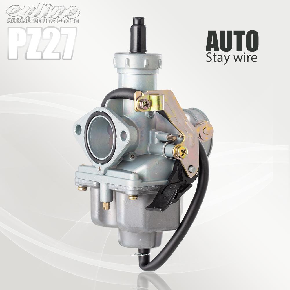 PZ27 Carburetor 27mm Carburador For CG125 CG150 CG200 TR250 175CC 200cc 250c TXM155 ATC200X AKT150 ATV Quad Go Kart Dirt Bike