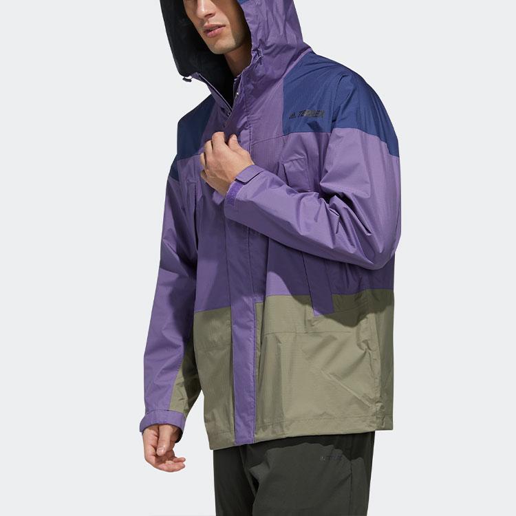 Adidas Jackets Men's Technology Purple Hooded Moderate Other FN0832