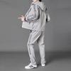 Nouvel Ensemble Veste de Sport pour Homme Décontracté Tendance Automne Nouveau Polyvalent Style Coréen Tendance Veste Slim