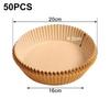 Air Fryer Liners Disposable Airfryer Parchment Paper Non-Stick and Oil Proof Paper Tray Baking Mat Basket Air Fryer Accessories