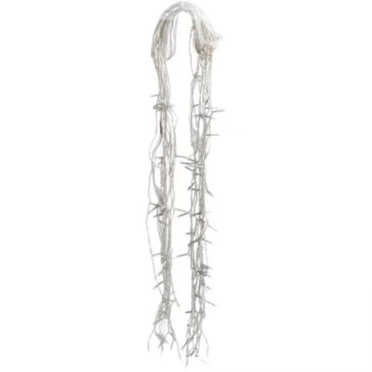 Outdoor Waterproof Starry Sky LED Icicle Curtain Lights for Festive Decoration