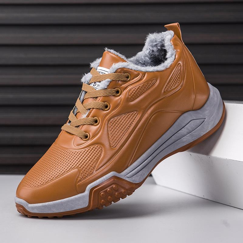 Fashion Sneakers for Men Plus Velvet Sport Running Shoes Basketball Shoes