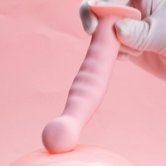 5.5'' Silicone Anal Butt Stopper, Soft Long Anus Dilator, Anal Trainer Dildo, Adult Sex Toys with Suction Cup for Female G-spot Stimulator, Male