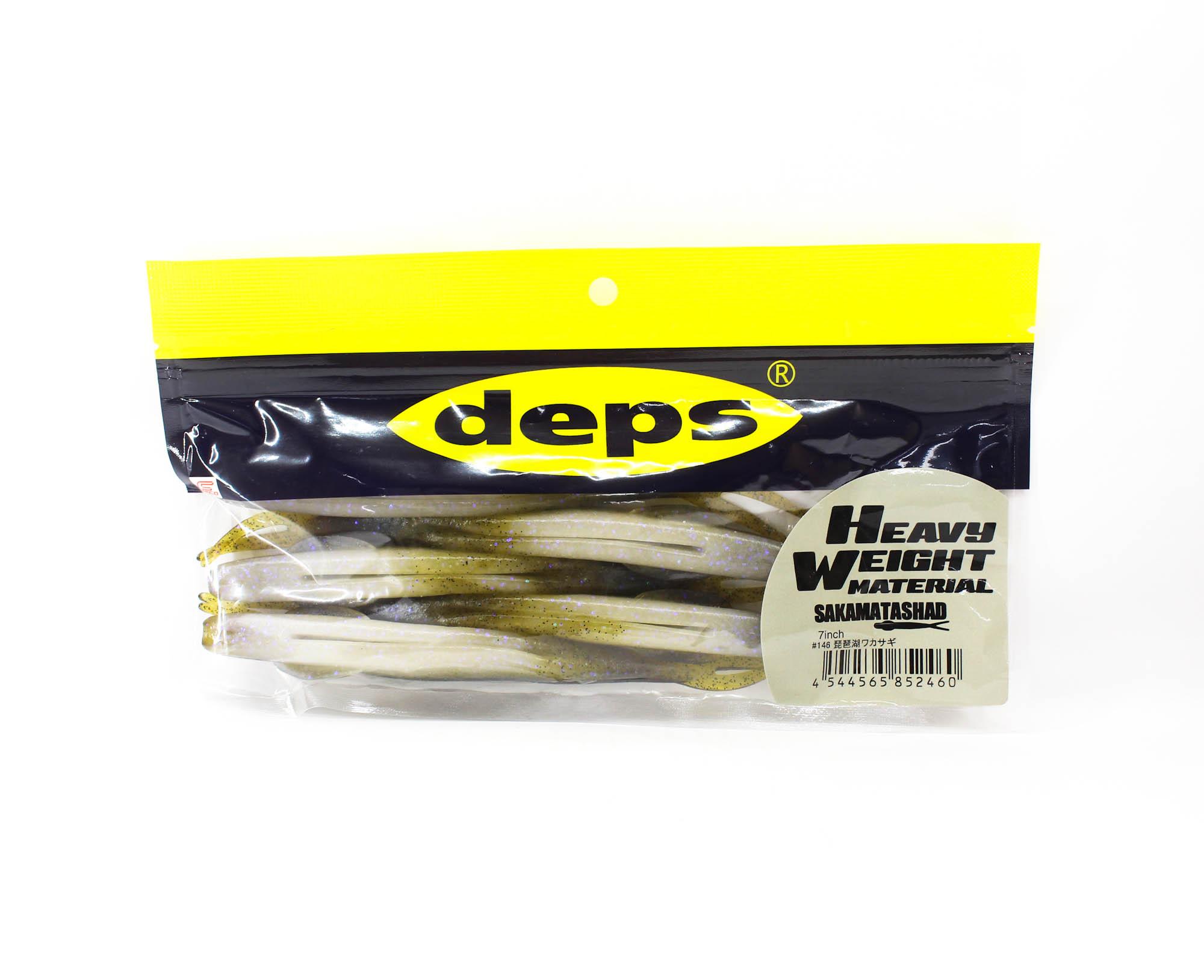 

Мягкая приманка Deps Sakamata Shad 7 дюймов Heavy Weight 146 (2460)