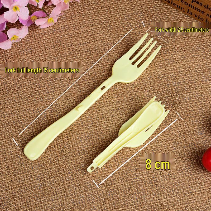 Disposable Folding Forks