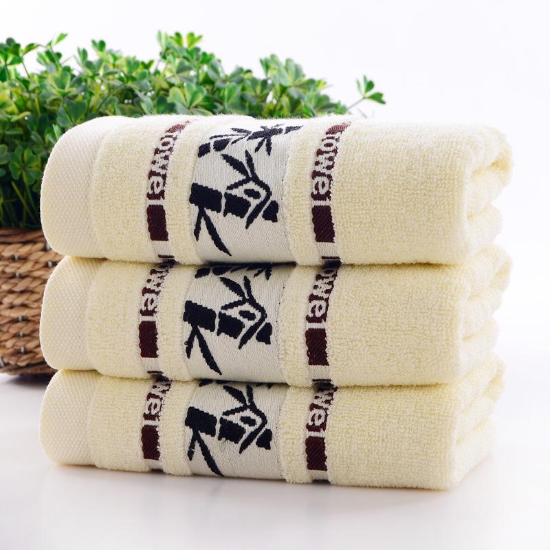 Bambusfaser Weiches & Saugfähiges Gesichtstuch für Erwachsene, 35x75 cm