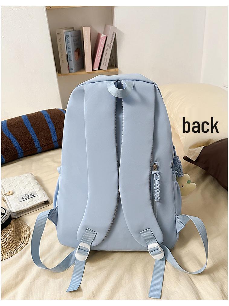 Korean-Style Cartoon Backpack: Lightweight, Waterproof, Large Capacity for Elementary Students