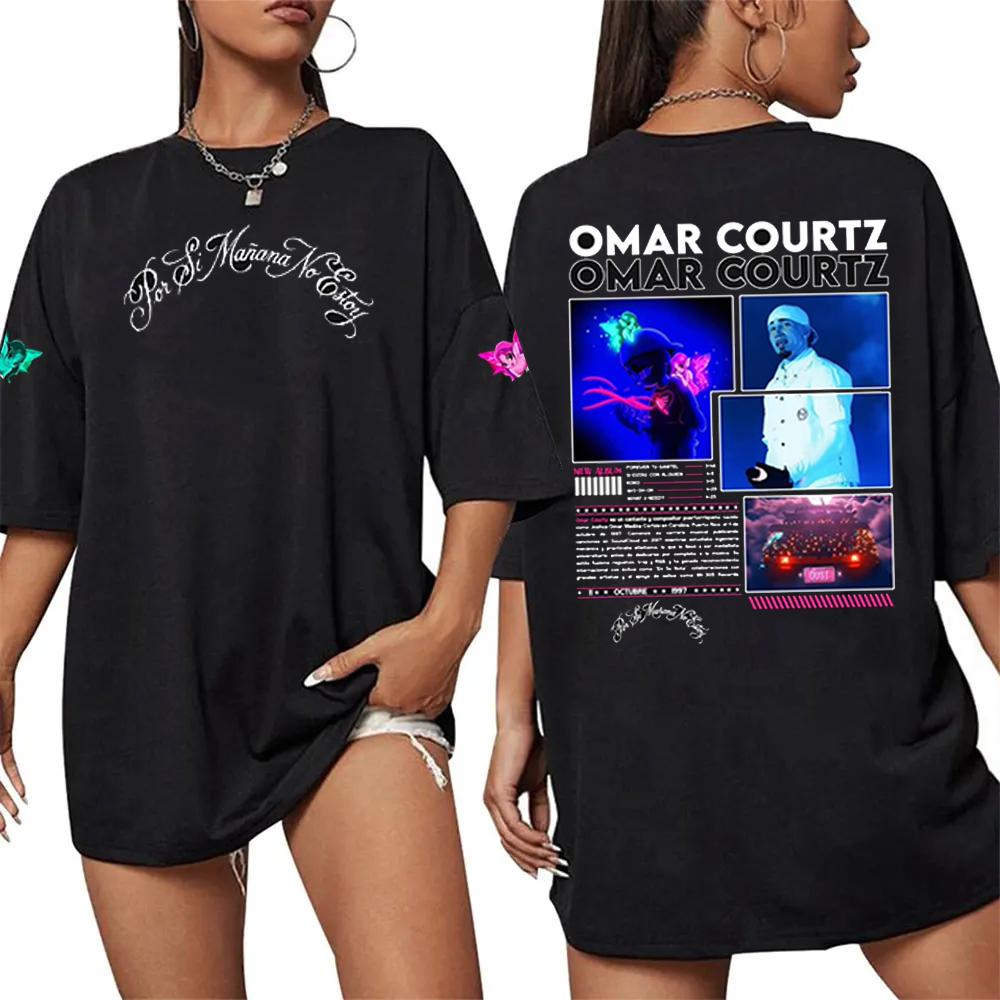 Omar Courtz Primera Musa Tour T-shirt Men Women Oversized Streetwear Y2k Harajuku T Shirt Vinta
