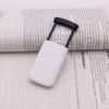 Magnifying Glass with LED Light Pull-Out Portable Magnifier Elderly Reading Pocket Loupe for Traveling Reading Sewing Crafts