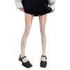 Women Fishnet Garter Belt Pantyhose Punk Flower Lace Patterned Sheer Thigh High Stockings Suspender Strap Tights Hosiery
