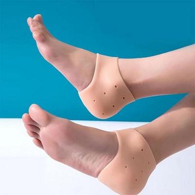 Stretchy, Comfortable Silicone Heel Socks Foot Care, Foot Massage, Foot Care, Foot Exfoliation 1 Pcs Skin