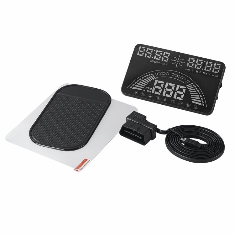S7 5.8 inch Car GPS HUD / OBD2 Head Up Display
