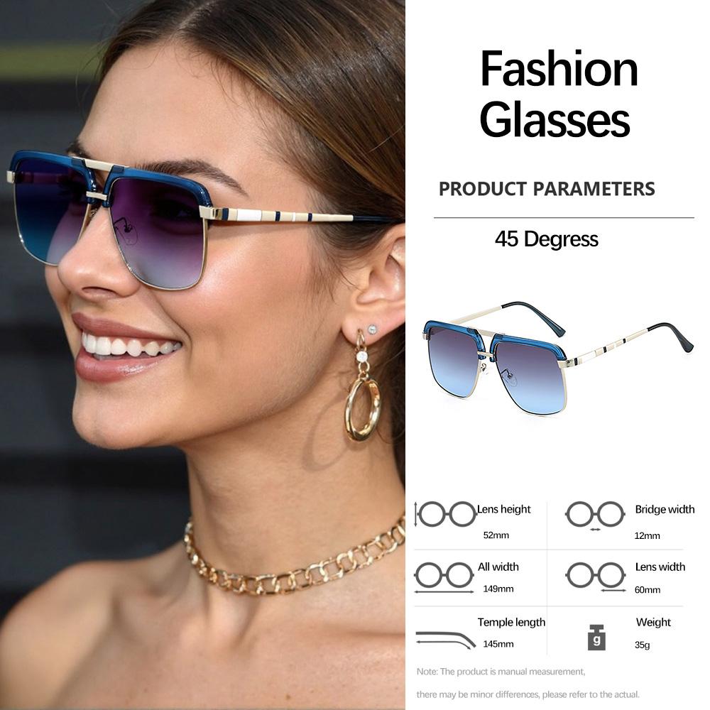 Modern Sunglasses For Women Minimalist Design Structural Sense Commuting Glasses Personalized Versatile Suitable For Women