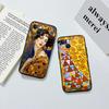 QE14 Gustav Klimt Phone Case for Samsung Galaxy A11 A12 A13 A15 A52S A53 A55 A56 A70 A71 A72 A73 F06 F16 F56 S10 Plus S10e